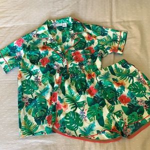 Tropical Pajama Set